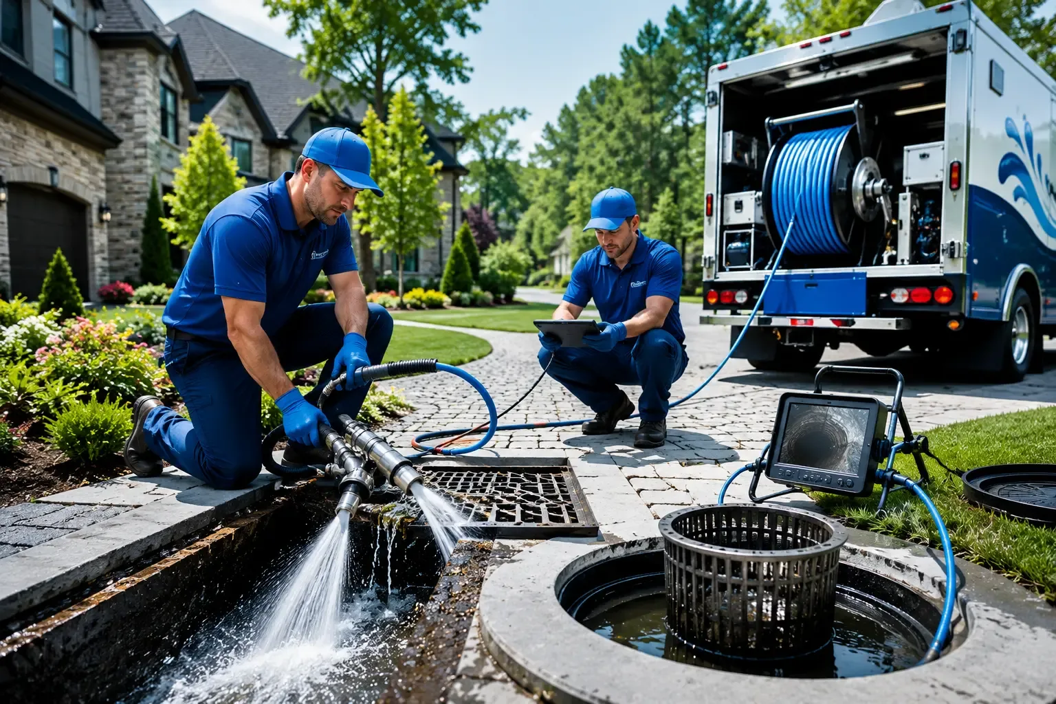 Local outdoor drain cleaning professionals in Morrisville, VT