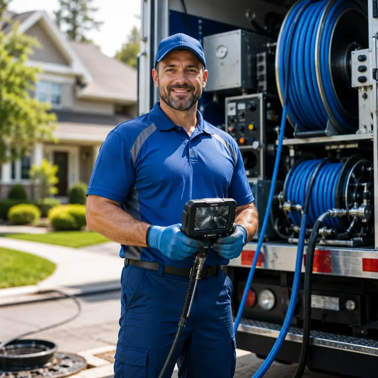 Local outdoor drain cleaning specialists in Morrisville, VT
